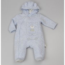 C12101: Baby Sky Quilted Pram Suit (0-9 Months)